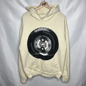 Post Malone Austin Stoney Twelve Carat F-1 Trillion Tire UK Tour Merch Hoodie L